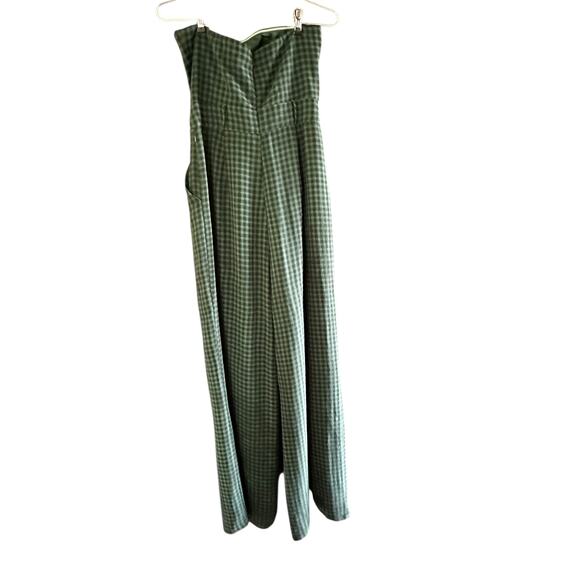 House of Harlow 1960 X Revolve Women's Green Dominique Jumpsuit Size Medium - Picture 6 of 12